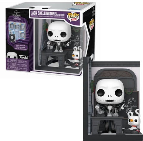Funko-Pop! Nooks: Der Albtraum vor Weihnachten – Jack Skellington in Jacks Zimmer
