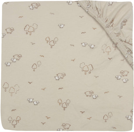 Jollein hoeslaken wieg - 40 50x80 90cm - jersey - woolly