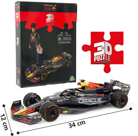 Puzzle 3D Formel 1 Red Bull Max Verstappen 34 cm