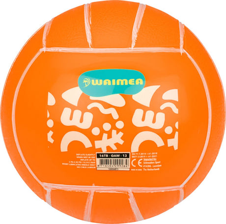 Waimea-Wasserball – PVC – 13 cm – Fluororange