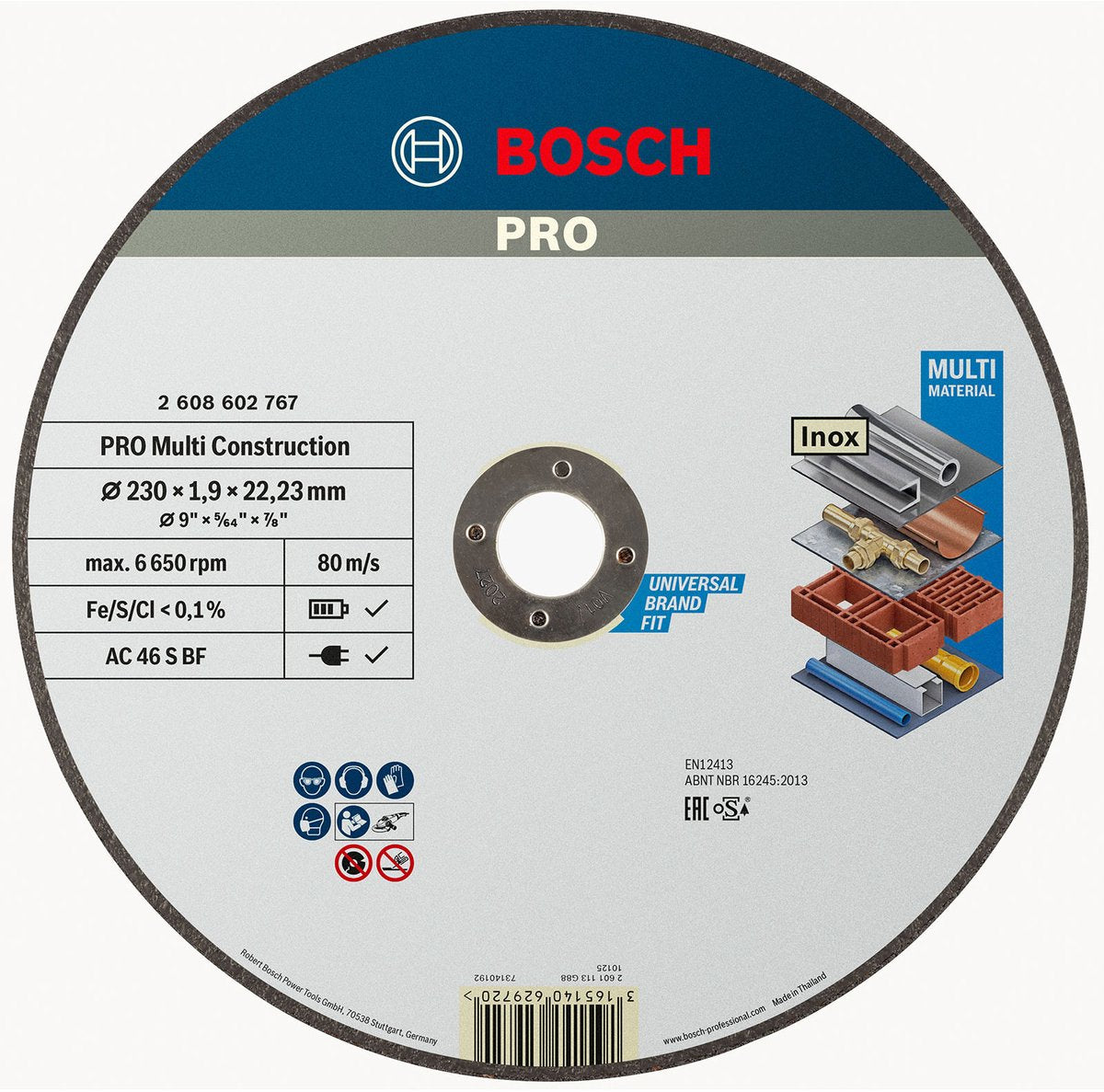 Bosch DSS MC 230x1,9x22,23mm