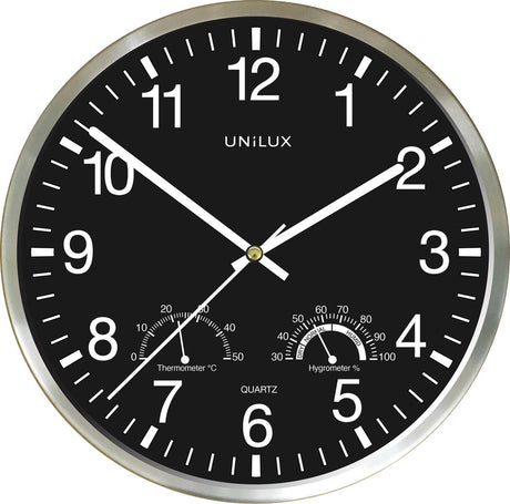 Unilux nasse Uhr grau