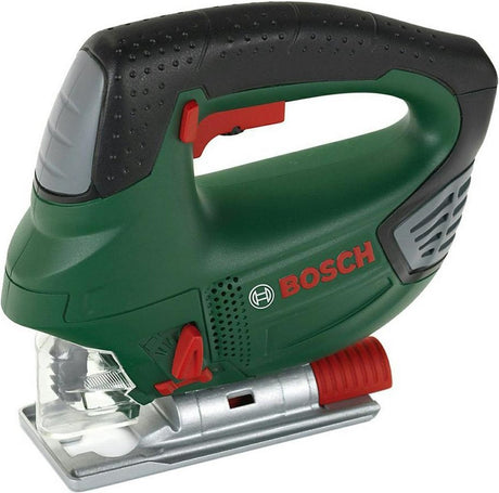 Klein Toys Bosch Mini II Spielzeugpuzzle - 17,9x5x16 cm - inkl. realistische Ton- und Lichteffekte - grün rot schwarz - Säge