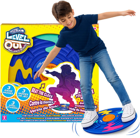 Gear2play level out balance board - elektronisch balansspel met geluidseffecten