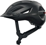 Abus Fahrradhelm Urban-i 4.0 Ace Velvet Black L - 57-61 cm - Schwarz - Geeignet für den Einsatz an Elektrofahrrädern - Cityfahrrädern - 300 g
