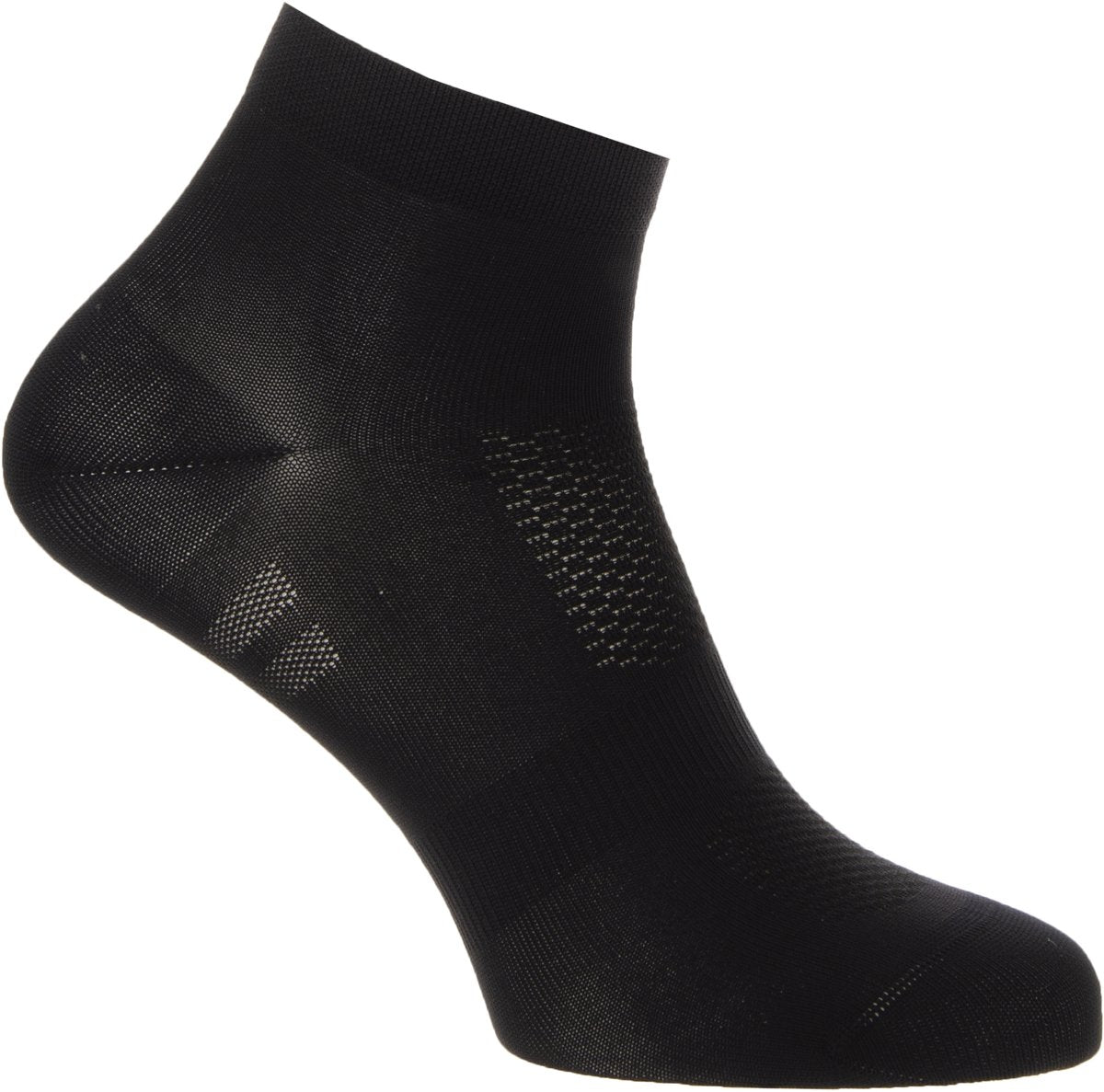 Agu essential - fietssokken - 2-pack - 9 cm hoog - ademend en sneldrogend - comfortabel voetbed - unisex - zwart - l xl