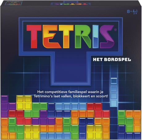 Spin-Master-Spiele – Tetris – Brettspiel – Multiplayer-Puzzle-Herausforderung – für 2 bis 4 Spieler – ab 8 Jahren