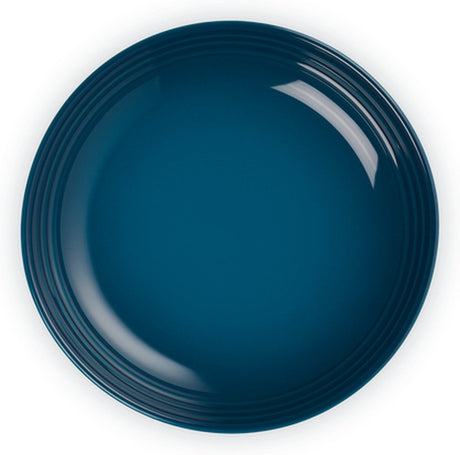 Le Creuset tiefer Teller – tiefes Blaugrün – ø 22 cm