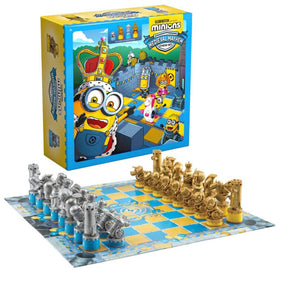 The noble collection noble collection universeel - bordspel - minions medieval mayhem schaakset