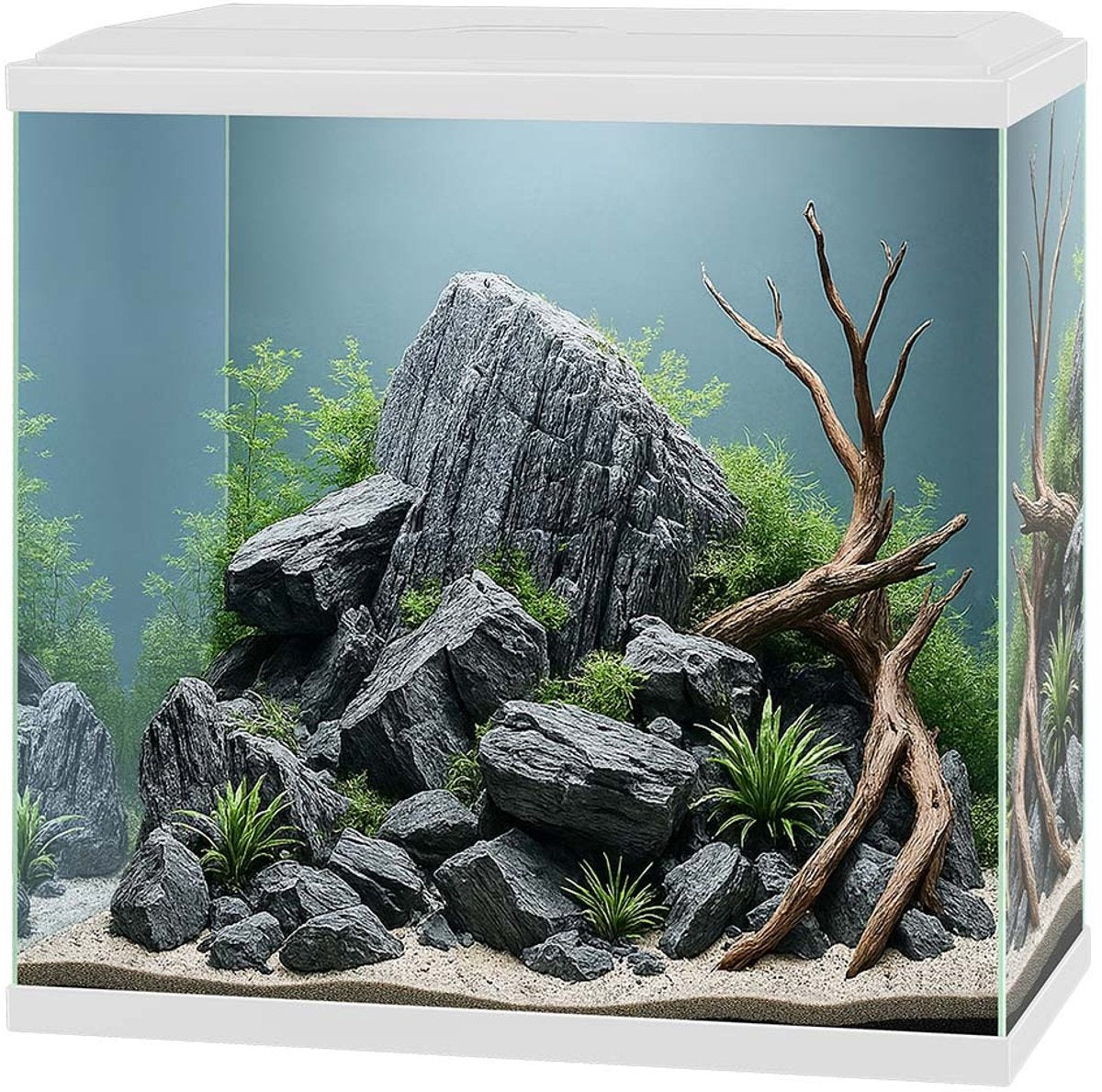 Ciano Aqua 30 LED Aquarium 25 Liter 40 x 20 x 45,5 cm weiß