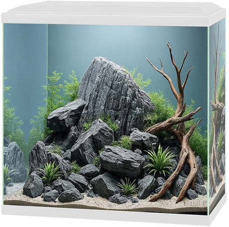 Ciano Aqua 30 LED Aquarium 25 Liter 40 x 20 x 45,5 cm weiß