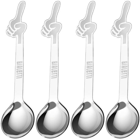 Bialetti Kaffeelöffel-Set – Edelstahl – 4-teilig