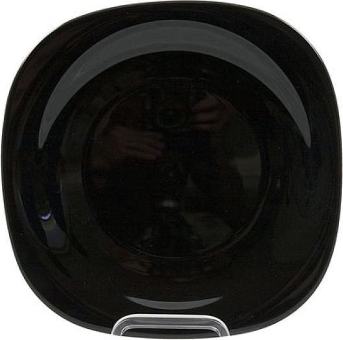 Luminarc Carine flacher Teller 27 cm schwarz – gehärtetes Glas