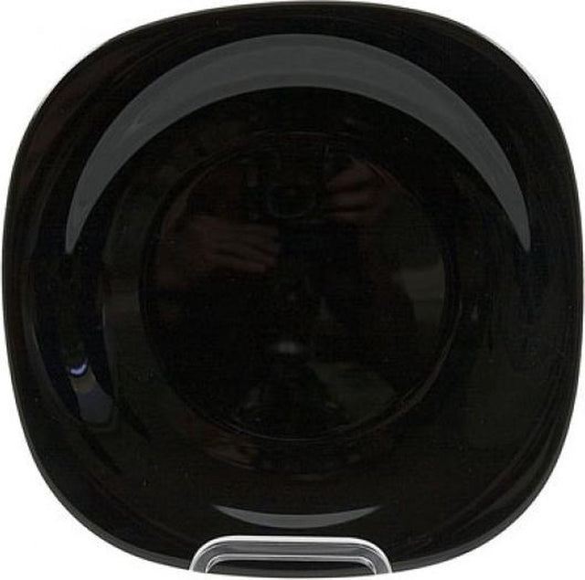 Luminarc Carine flacher Teller 27 cm schwarz – gehärtetes Glas