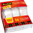 Klebeband Kristall 600 19mmx7,5m tr 2+1 Disp