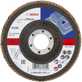 Bosch 1 lamelschijf 115 standard metal 120