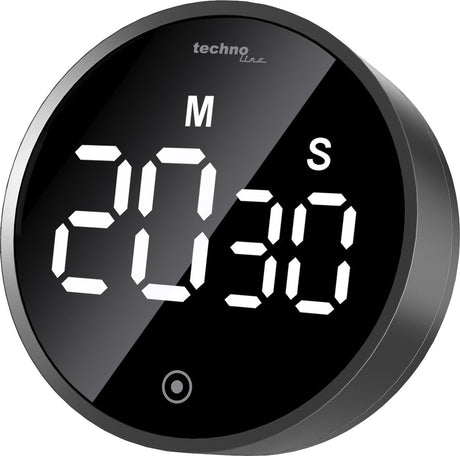 Technoline Küchentimer KT 600 82 x 82 x 34 mm schwarz