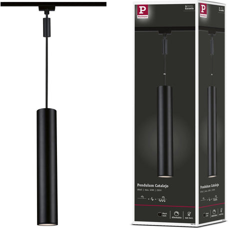 Paulmann Urail-Anhänger Catalejo GU10 max. 10W dimmbar 230V schwarz matt