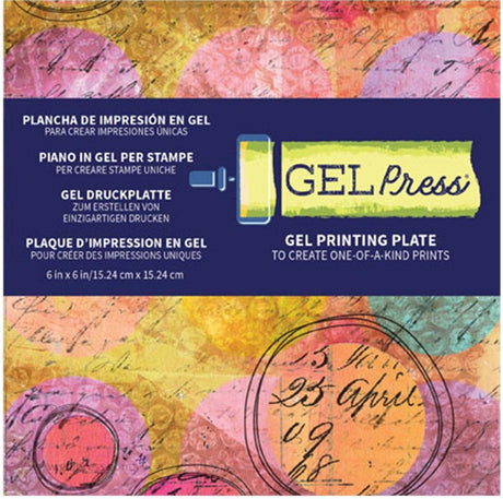 Gelpresse • ​​Geldruckplatten-Klassenpaket 12 Stück.