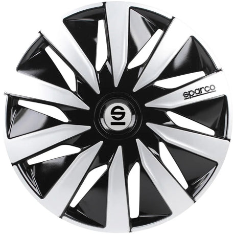Radkappen Lazio 14 Zoll ABS schwarz silber 4er Set