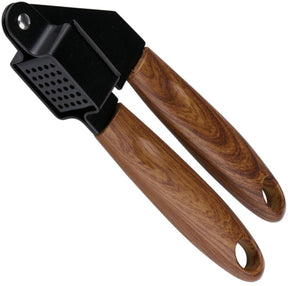 Alpina knoflookpers rvs – gemepers en lookpers – houten look handgreep