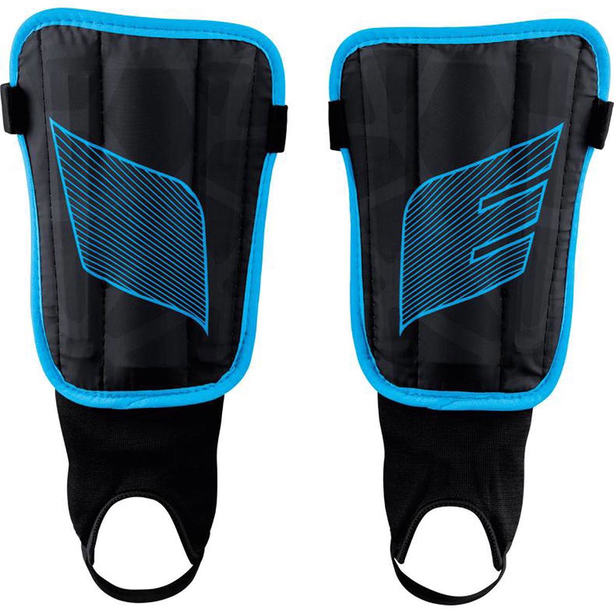 Erima Flex Guard Ergono Schienbeinschutz – Curaçao Schwarz | Größe: xxs