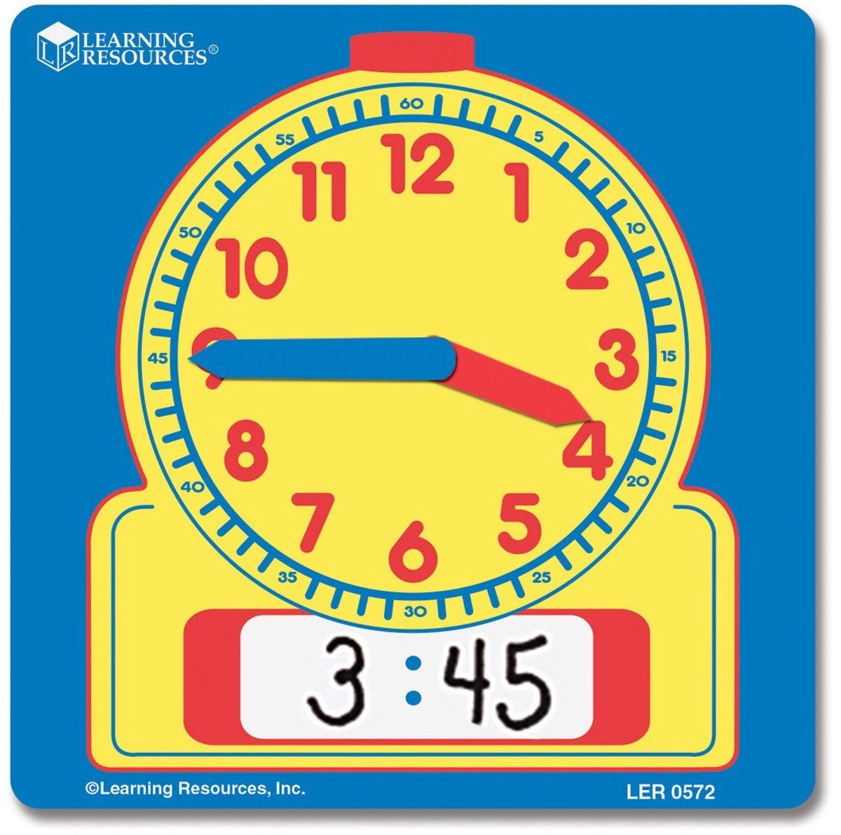 Learning resources schrijf wis klok, leerling klokken (10 st.) - 6+