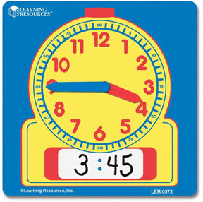 Learning resources schrijf wis klok, leerling klokken (10 st.) - 6+