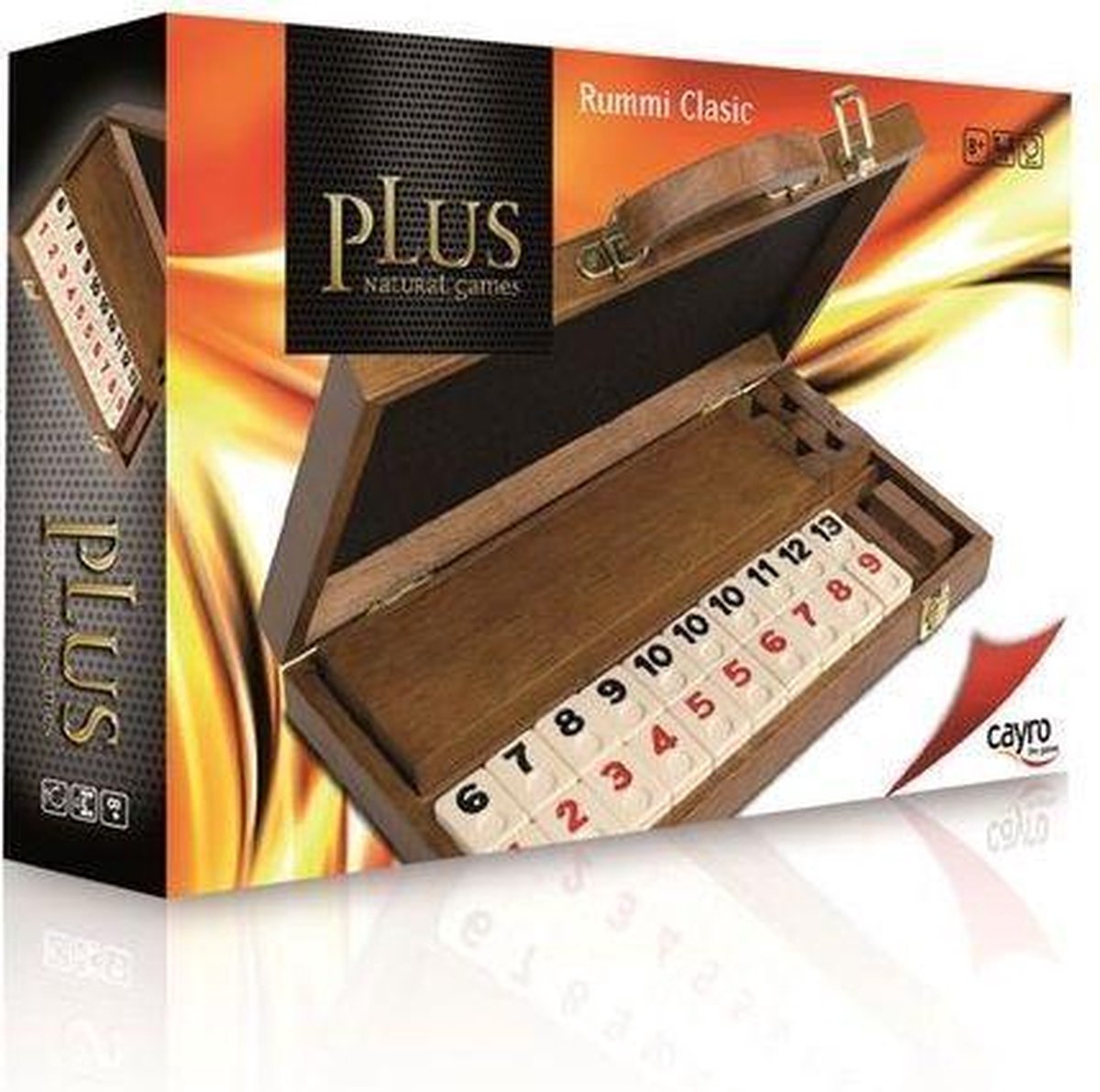 Geronimo games board games cayro inlaid rummiclassic set plus