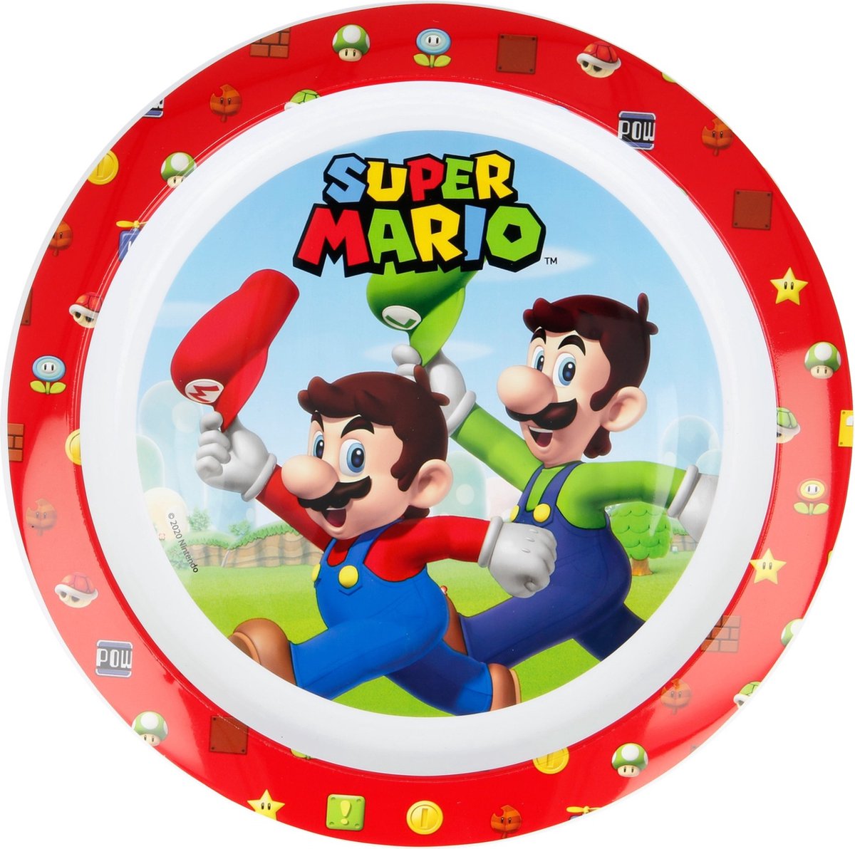 Stor-Teller Super Mario Bros Junior – rot weiß – 22 cm
