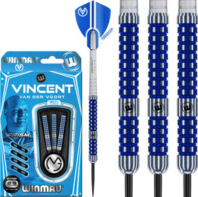 Winmau – vincent van de voort: steeltip tungsten dartpijlen professioneel - 23g