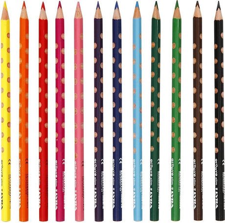 Https: www.cchobby.nl Groove-thin-colored-pencils-l-18-cm-fill-3-3-mm-various-colors-12-piece-1-box