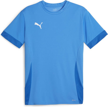 Puma Teamgoal Matchday Jersey Jr Unisex-Sportshirt – Electric Blue Lemonade – Weiß – Team Royal