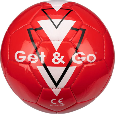 Get go voetbal - triangle speed - rood - maat 5