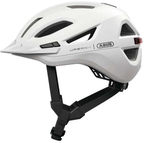 Abus Fahrradhelm urban-i 4.0 ace polarweiß l - 57-61 cm - weiß - geeignet für den Einsatz an Elektrofahrrädern - Cityfahrrädern - 300 g