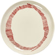 Serax - Ottolenghi Fest - Teller m - weiß rot - 22 ø - 2 Stück