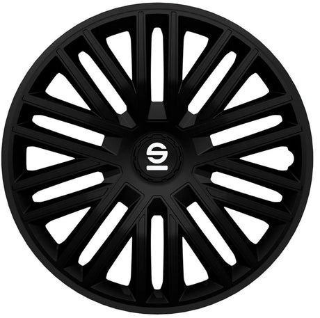 Sparco Hubcaps Bergamo 14 Zoll schwarz 4 Teile