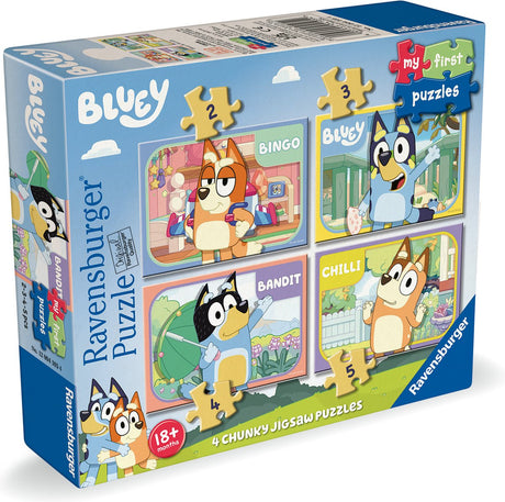 Ravensburger Puzzle meine ersten Puzzles 4in1 blau