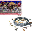 Mattel jurassic world island visitor adventskalender - 24 dagen vol verrassingen - 19 mini-dinosaurussen