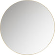Woood Doutzen Spiegel - Metall - Gold - 80x80x5