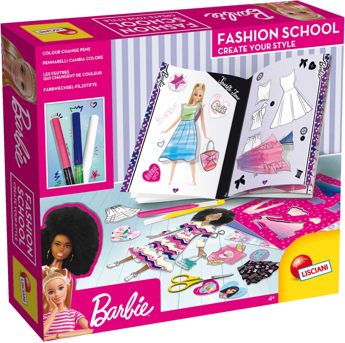 Barbie-Modeschule Lisciani – Kreieren Sie Ihren Stil