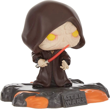 Disney Funko Star Wars – Pop! Deluxe Red Sabre Series Band 1: Darth Sidious 9 cm große Sammlerfigur – mehrfarbig