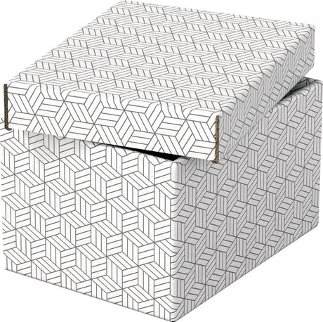 Esselte Aufbewahrungsbox 628280 klein 7 l weiß