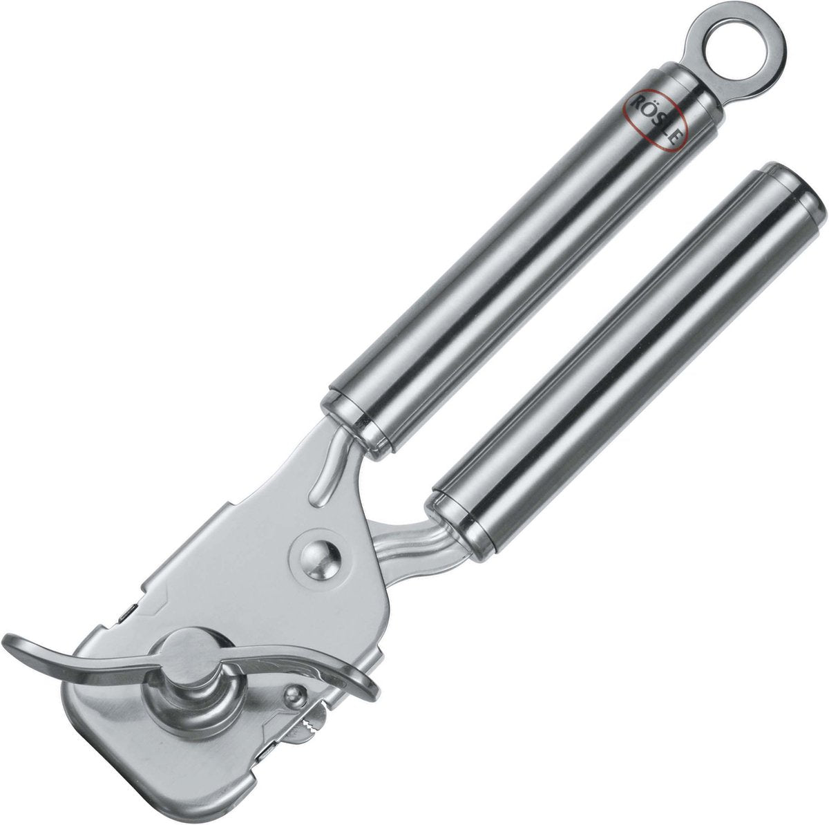 Rösle blikopener - roestvrijstaal - ophangbaar - zilver