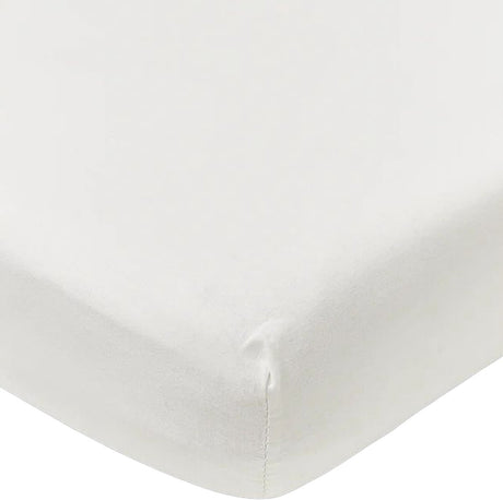 Meyco Baby Uni Spannbettlaken – weiß – 40 x 80 cm