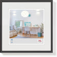Walther New Lifestyle - Kunststoffrahmen - Fotogröße 15x15 cm - Schwarz