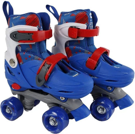 Street Rider Roller Skates Blau einstellbar, Größe 27-30