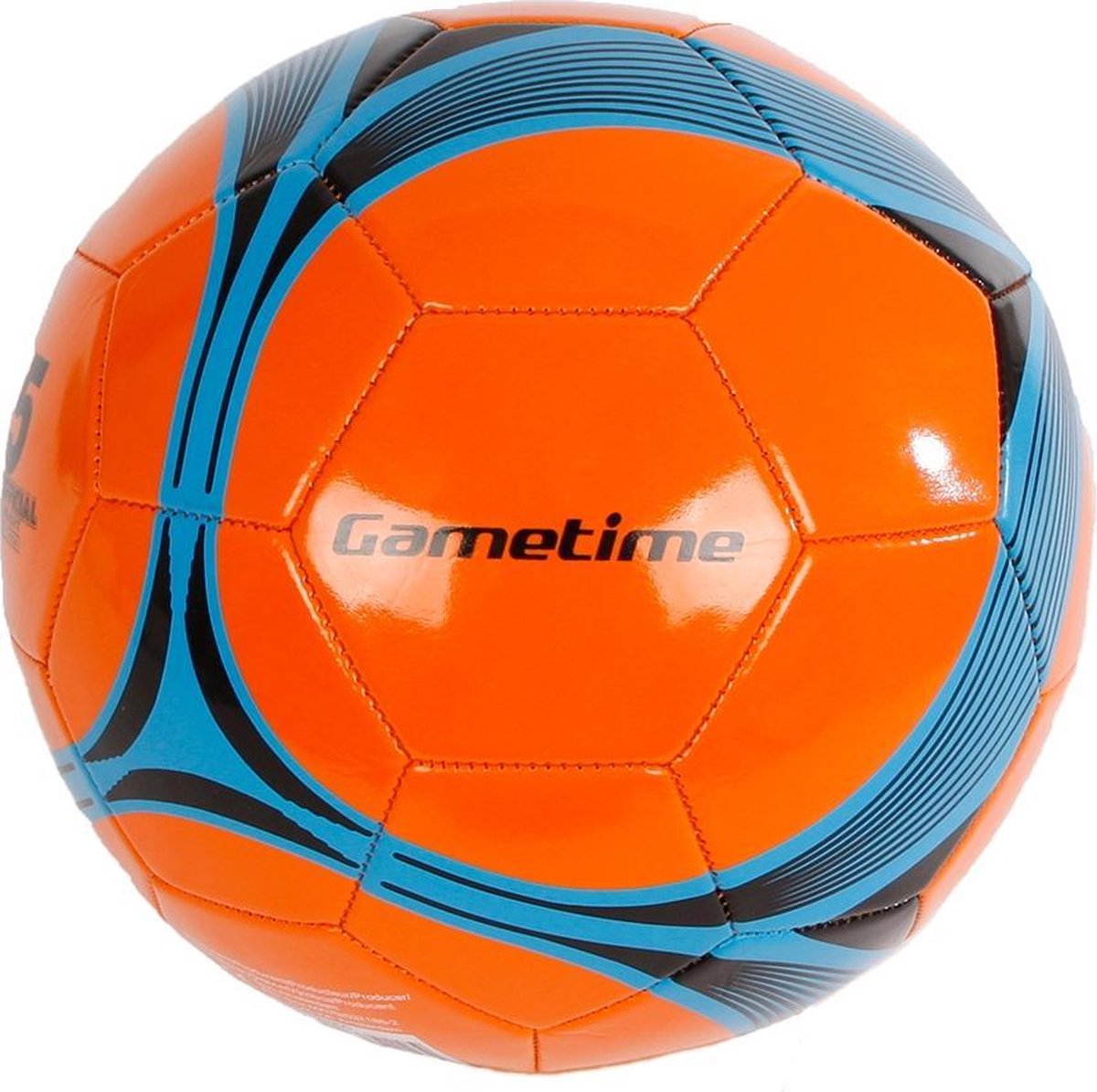 Fußballorange 280 Gramm - Größe 5 - 19 cm