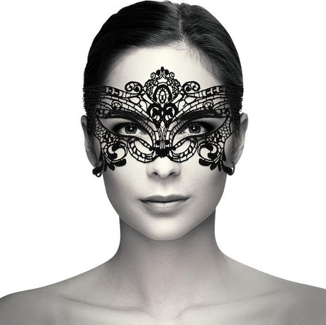 Koketter schicker Wunsch - Spitzenmaske schwarz