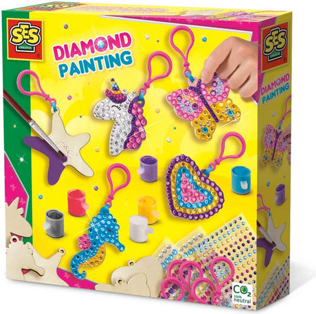SES Diamond Painting - Holzschlüsselwechsler